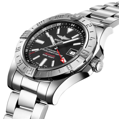 breitling avenger 2 gmt box|breitling avenger gmt review.